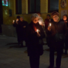 Meggyújtották az első adventi gyertyát