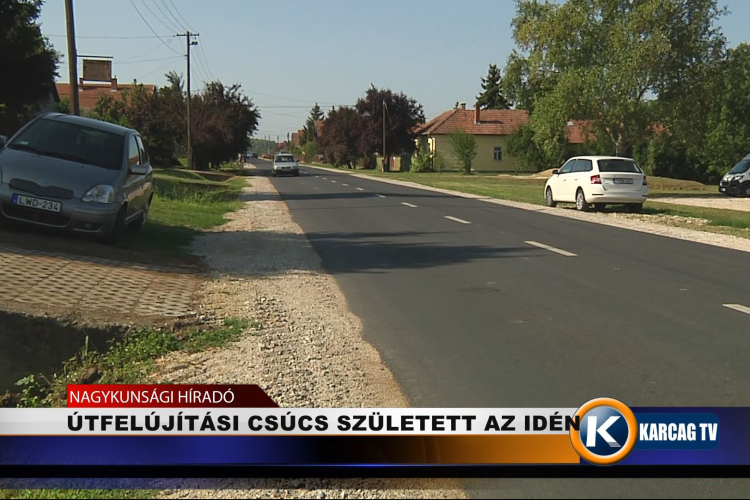 ÚTFELÚJÍTÁSI CSÚCS SZÜLETETT AZ IDÉN