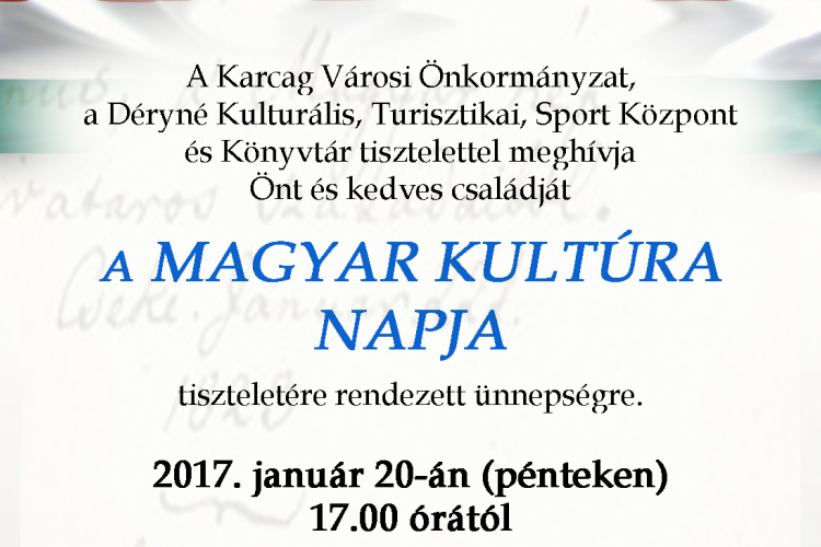 A Magyar Kultúra Napja
