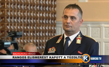 RANGOS ELISMERÉST KAPOTT A TŰZOLTÓ