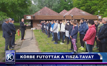 Körbefutották a Tisza-tavat