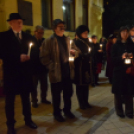 Meggyújtották az első adventi gyertyát