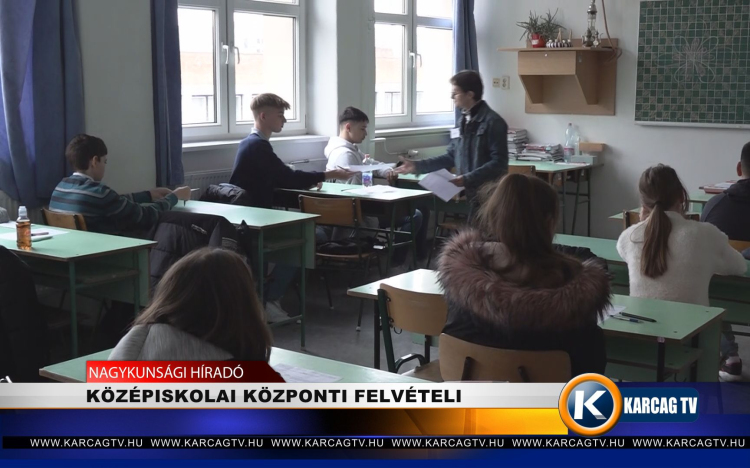 KÖZÉPISKOLAI KÖZPONTI FELVÉTELI