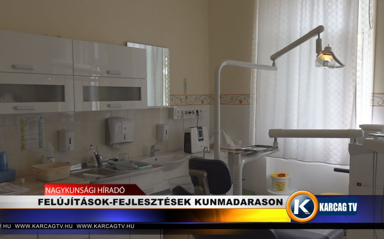 FELÚJÍTÁSOK-FEJLESZTÉSEK KUNMADARASON