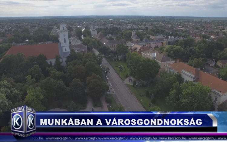 Munkában a Városgondnokság