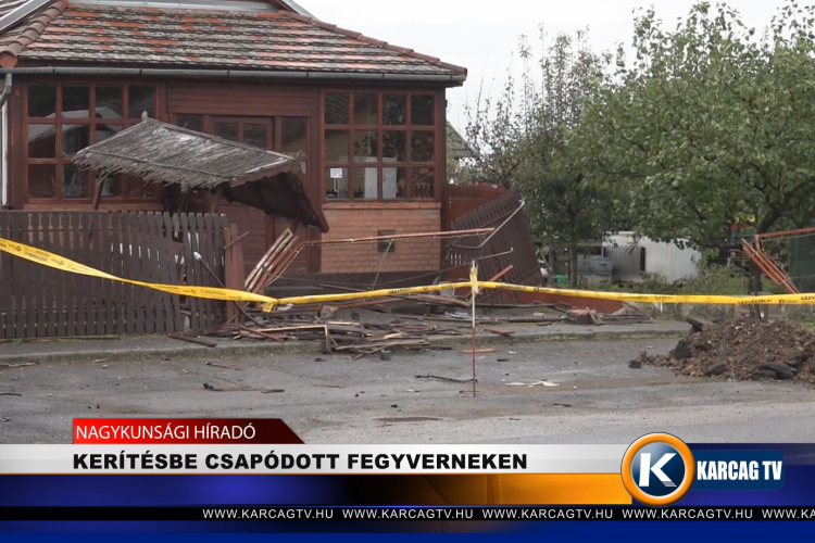 KERÍTÉSBE CSAPÓDOTT FEGYVERNEKEN