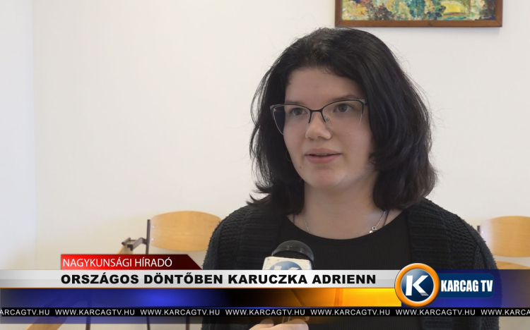 ORSZÁGOS DÖNTŐBEN KARUCZKA ADRIENN 