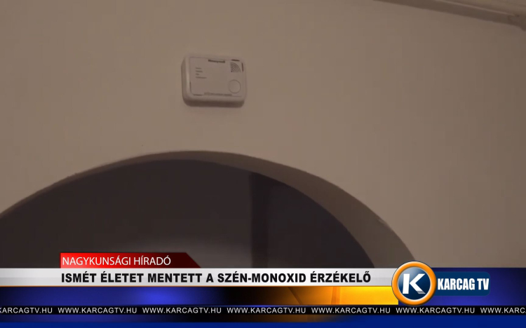 ISMÉT ÉLETET MENTETT A SZÉN-MONOXID ÉRZÉKELŐ