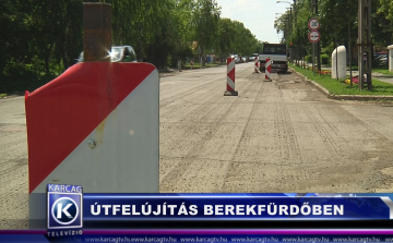 Útfelújítás Berekfürdőben