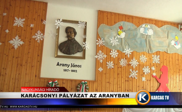 KARÁCSONYI PÁLYÁZAT AZ ARANYBAN