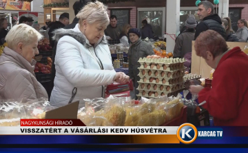 VISSZATÉRT A VÁSÁRLÁSI KEDV HÚSVÉTRA