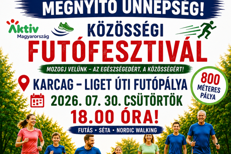 Futópálya megnyitó ünnepség