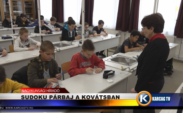 SUDOKU PÁRBAJ A KOVÁTSBAN