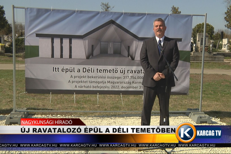 ÚJ RAVATALAZÓ ÉPÜL A DÉLI TEMETŐBEN