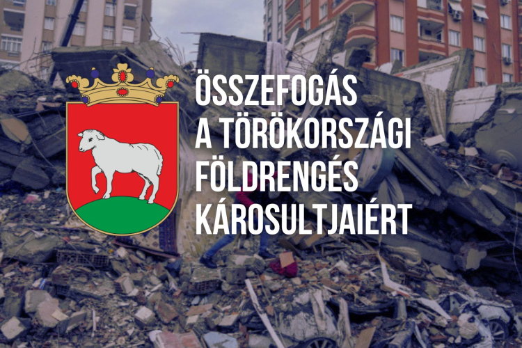 Összefogás a törökországi földrengés károsultjaiért