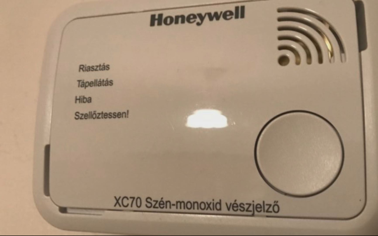  Ismét bebizonyosodott a szén-monoxid-érzékelő hasznossága