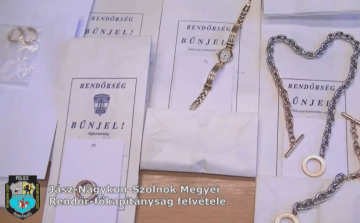 Több ékszert is lefoglaltak