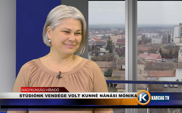 STÚDIÓNK VENDÉGE VOLT KUNNÉ NÁNÁSI MÓNIKA