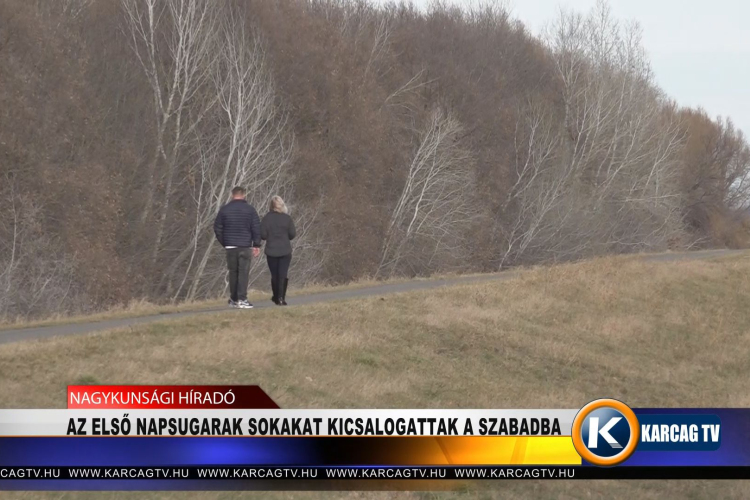 AZ ELSŐ NAPSUGARAK SOKAKAT KICSALOGATOTTAK A SZABADBA