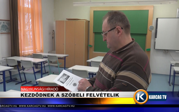 Kezdődnek a szóbeli felvételik