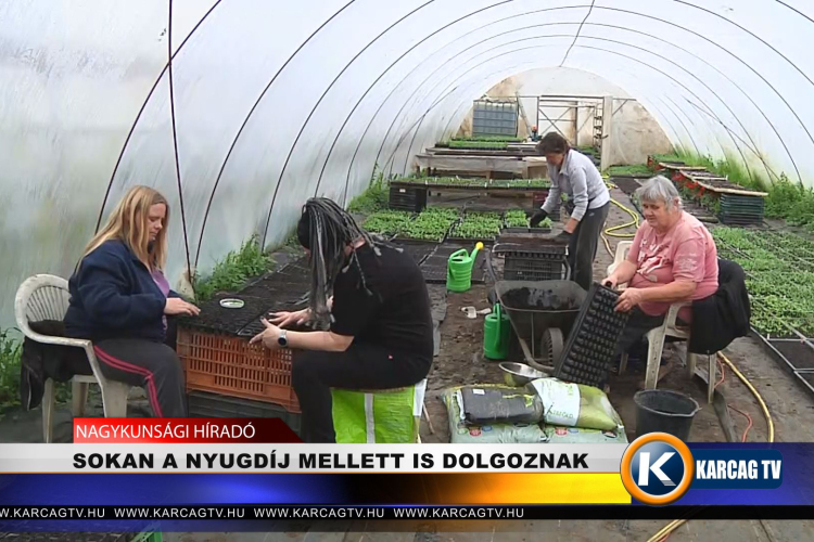 SOKAN A NYUGDÍJ MELLETT IS DOLGOZNAK