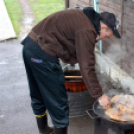 Disznótoroztak a karcagi focisták