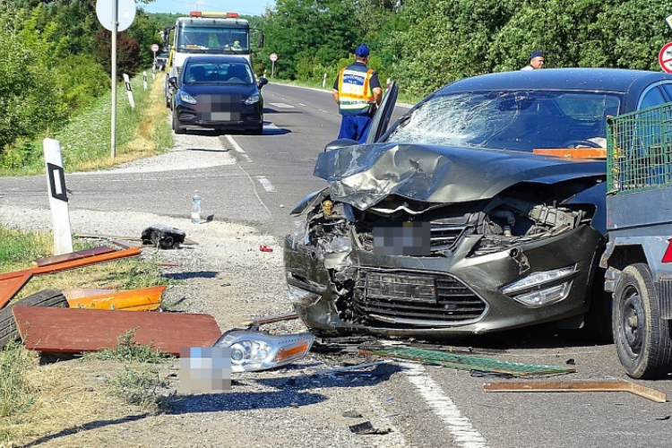 BEFEJEZŐDÖTT A HALÁLOS KIMENETELŰ KÖZÚTI KÖZLEKEDÉSI BALESET HELYSZÍNELÉSE SZOLNOKON 