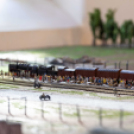 Auschwitz és Birkenau: Egy karnyújtásnyira című makettkiállítás