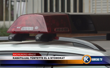 KABÁTUJJAL TÜNTETTE EL A NYOMOKAT