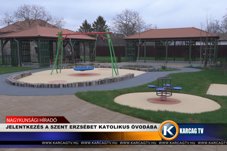 JELENTKEZÉS A SZENT ERZSÉBET KATOLIKUS ÓVODÁBA