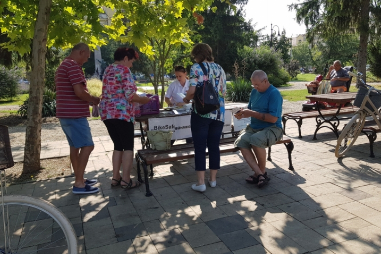 FOLYTATÓDTAK A BIKESAFE PROGRAMOK JÁSZ-NAGYKUN-SZOLNOK MEGYÉBEN 