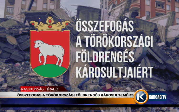 ÖSSZEFOGÁS A TÖRÖKORSZÁGI FÖLDRENGÉS KÁROSULTJAIÉRT