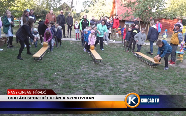 CSALÁDI SPORTDÉLUTÁN A SZIM OVIBAN