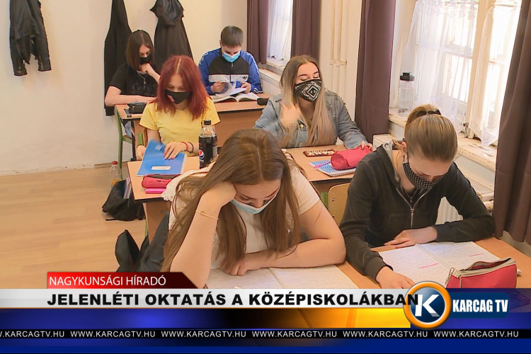 JELENLÉTI OKTATÁS A KÖZÉPISKOLÁKBAN