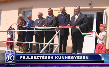 Fejlesztések Kunhegyesen