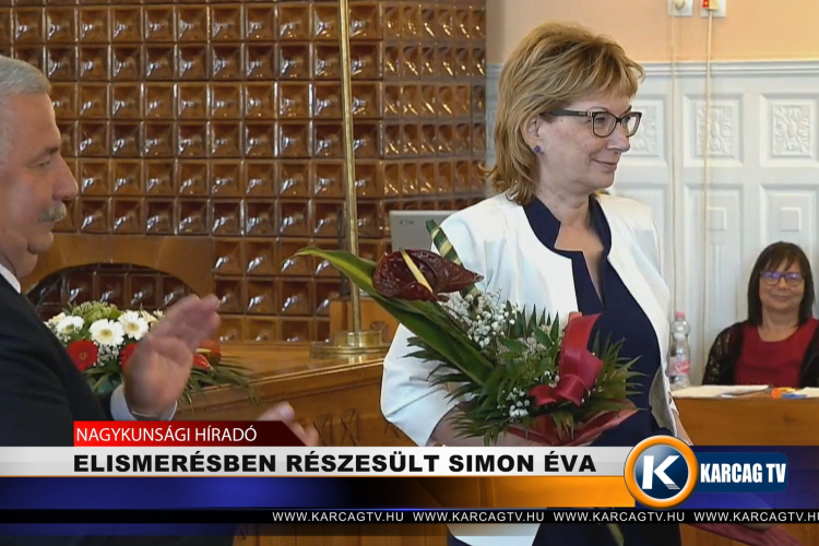 ELISMERÉSBEN RÉSZESÜLT SIMON ÉVA
