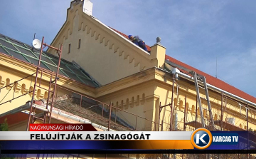 FELÚJÍTJÁK A ZSINAGÓGÁT