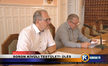 SORON KÍVÜLI TESTÜLETI ÜLÉS