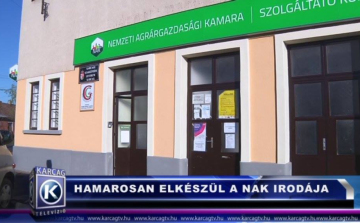 HAMAROSAN ELKÉSZÜL A NAK IRODÁJA