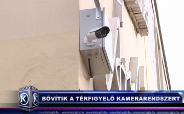 Bővítik a térfigyelő kamerarendszert