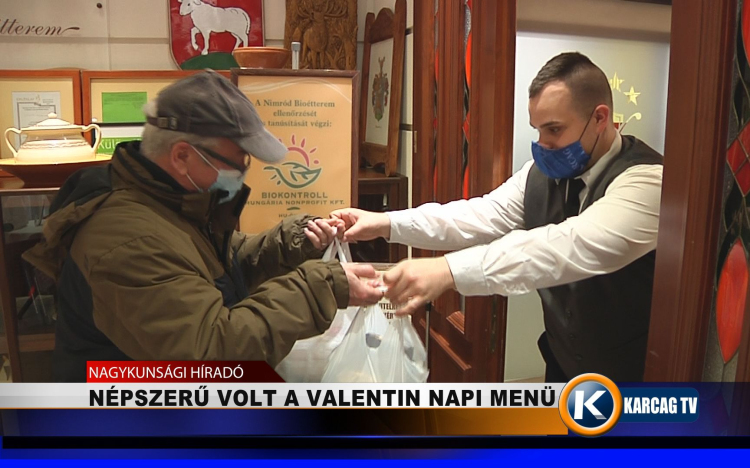 Népszerű volt a valentin napi menü