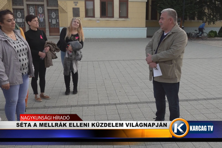 SÉTA A MELLRÁK ELLENI KÜZDELEM VILÁGNAPJÁN