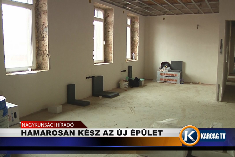 Hamarosan kész az új épület