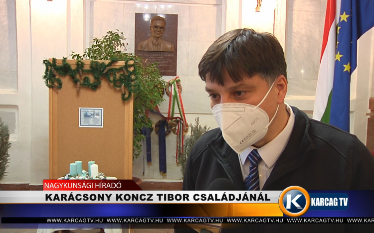 ARÁCSONY KONCZ TIBOR CSALÁDJÁNÁL