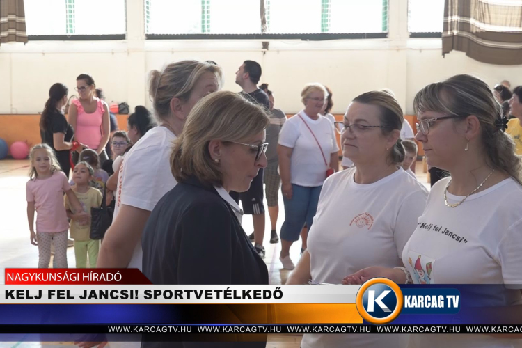 KELJ FEL JANCSI! SPORTVETÉLKEDŐ