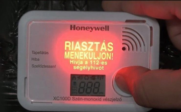  Lakásotthonban élőket mentett meg a szén-monoxid-érzékelő