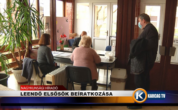 LEENDŐ ELSŐSÖK BEÍRATKOZÁSA