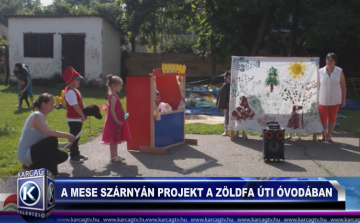 A mese szárnyán projekt a Zöldfa úti óvodában