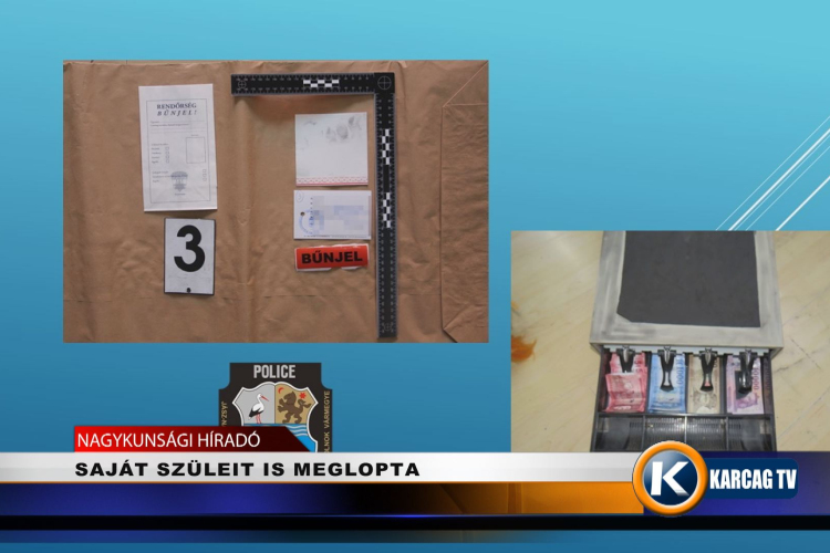 SAJÁT SZÜLEIT IS MEGLOPTA