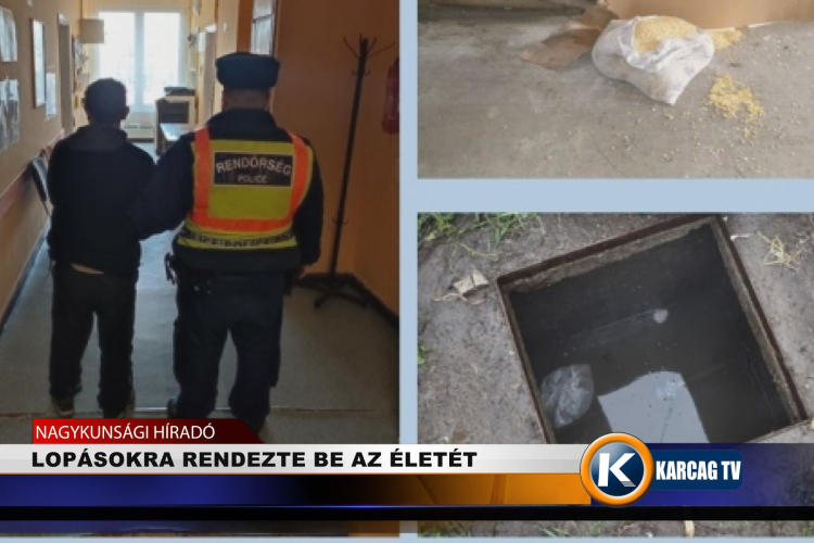 LOPÁSOKRA RENDEZTE BE AZ ÉLETÉT